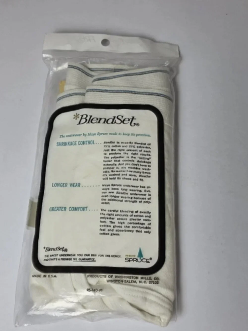 Vintage Mayo Spruce Men's Briefs NOS Deadstock HTF Size 38